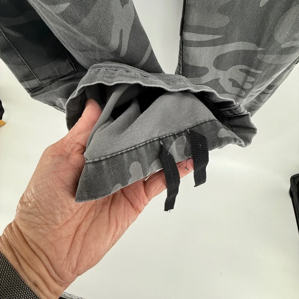 Backbone‎ Gray Camo Cargo Pants Utility Casual Streetwear Outdoor Everyday 34